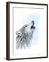 Howling Wolf-Michelle Faber-Framed Giclee Print