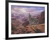 Howling Wolf-Robert Wavra-Framed Giclee Print