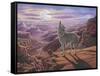 Howling Wolf-Robert Wavra-Framed Stretched Canvas