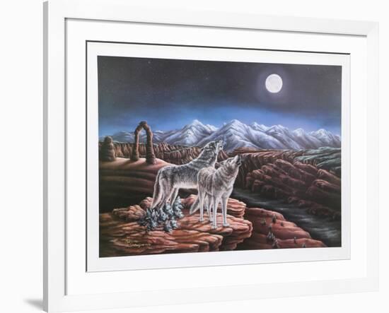 Howling-Lori Salisbury-Framed Limited Edition