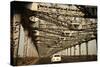 Howrah Bridge, Kolkata, West Bengal, India, Asia-Bhaskar Krishnamurthy-Stretched Canvas