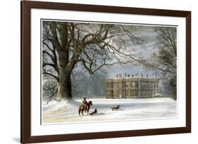 Howsham Hall, Yorkshire, Home of the Cholmley Family, C1880-AF Lydon-Framed Giclee Print