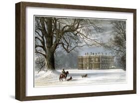 Howsham Hall, Yorkshire, Home of the Cholmley Family, C1880-AF Lydon-Framed Giclee Print