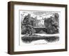 Howth Castle, Dublin Bay, 19th Century-null-Framed Giclee Print