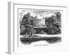 Howth Castle, Dublin Bay, 19th Century-null-Framed Giclee Print