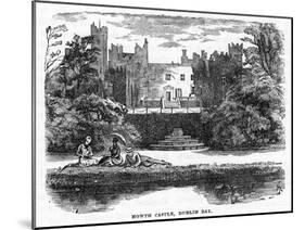 Howth Castle, Dublin Bay, 19th Century-null-Mounted Giclee Print