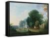 Howth Castle near Dublin-William Ashford-Framed Stretched Canvas