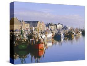 Howth Harbour, Dublin, Ireland/Eire-Tim Hall-Stretched Canvas