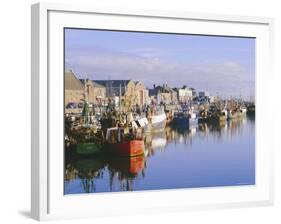 Howth Harbour, Dublin, Ireland/Eire-Tim Hall-Framed Photographic Print