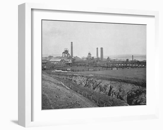'Hoyland Silkstone Collieries, Yorkshire', c1896-Warner Gothard-Framed Photographic Print