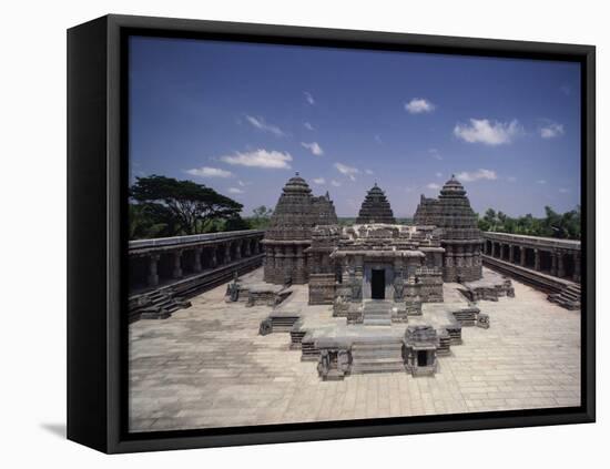 Hoysala Period Somnathpur Temple Dating from 1260 AD, Somnathpur, Karnataka State, India-David Beatty-Framed Stretched Canvas