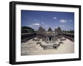 Hoysala Period Somnathpur Temple Dating from 1260 AD, Somnathpur, Karnataka State, India-David Beatty-Framed Photographic Print