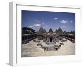 Hoysala Period Somnathpur Temple Dating from 1260 AD, Somnathpur, Karnataka State, India-David Beatty-Framed Photographic Print