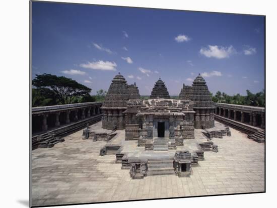 Hoysala Period Somnathpur Temple Dating from 1260 AD, Somnathpur, Karnataka State, India-David Beatty-Mounted Photographic Print