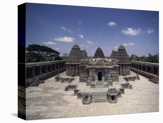 Hoysala Period Somnathpur Temple Dating from 1260 AD, Somnathpur, Karnataka State, India-David Beatty-Stretched Canvas