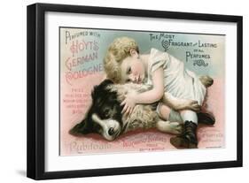 Hoyt's German Cologne Illustration, 1892-null-Framed Giclee Print