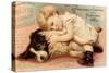 Hoytes Cologne, Dogs, Womens, USA, 1890-null-Stretched Canvas