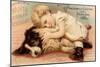 Hoytes Cologne, Dogs, Womens, USA, 1890-null-Mounted Premium Giclee Print