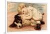 Hoytes Cologne, Dogs, Womens, USA, 1890-null-Framed Giclee Print