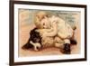 Hoytes Cologne, Dogs, Womens, USA, 1890-null-Framed Giclee Print