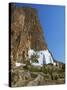 Hozoviotissa Monastery, Amorgos, Cyclades, Greek Islands, Greece, Europe-Tuul-Stretched Canvas