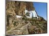 Hozoviotissa Monastery, Amorgos, Cyclades, Greek Islands, Greece, Europe-Tuul-Mounted Photographic Print