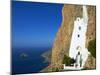 Hozoviotissa Monastery and Aegean Sea, Amorgos, Cyclades, Greek Islands, Greece, Europe-Tuul-Mounted Photographic Print