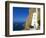 Hozoviotissa Monastery and Aegean Sea, Amorgos, Cyclades, Greek Islands, Greece, Europe-Tuul-Framed Photographic Print