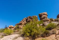 Rock Outcropping in the Arizona Desert-hpbfotos-Photographic Print