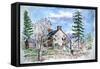 Hpuse, Chaddsford, Pa., 1996-Anthony Butera-Framed Stretched Canvas