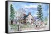 Hpuse, Chaddsford, Pa., 1996-Anthony Butera-Framed Stretched Canvas