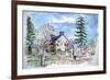 Hpuse, Chaddsford, Pa., 1996-Anthony Butera-Framed Giclee Print