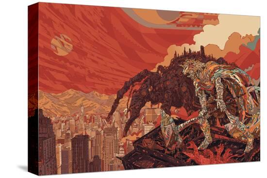 Stretched Canvas Print, , large