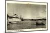 Hr. Ms. Neptunus, Dampfschiff Am Hafen, Motorboot-null-Mounted Giclee Print