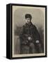 Hrh Prince Arthur in Canadian Winter Costume-null-Framed Stretched Canvas