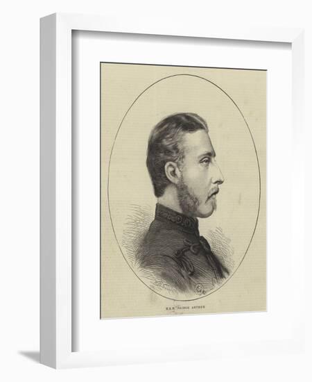 Hrh Prince Arthur-William Biscombe Gardner-Framed Giclee Print