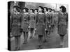 HRH Princess Elizabeth Visits Members of the Womens Land Army at Bedford-null-Stretched Canvas