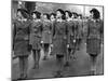 HRH Princess Elizabeth Visits Members of the Womens Land Army at Bedford-null-Mounted Photographic Print