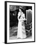 Hrh Queen Elizabeth II at the Royal Silver Jubilee Tour in New Zealand-null-Framed Photographic Print