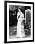 Hrh Queen Elizabeth II at the Royal Silver Jubilee Tour in New Zealand-null-Framed Photographic Print