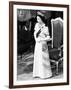 Hrh Queen Elizabeth II at the Royal Silver Jubilee Tour in New Zealand-null-Framed Photographic Print