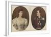 Hrh the Grand Duchess of Hesse, HRH the Grand Duke of Hesse-null-Framed Giclee Print