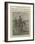 Hrh the Late Duke of Clarence and Avondale at the Head of His Troop of the Tenth Hussars-null-Framed Giclee Print