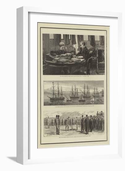 Hrh the Late Duke of Clarence and Avondale-William Edward Atkins-Framed Giclee Print