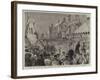 Hrh the Prince of Wales Unveiling the Statue of King Alfred the Great at Wantage-null-Framed Giclee Print