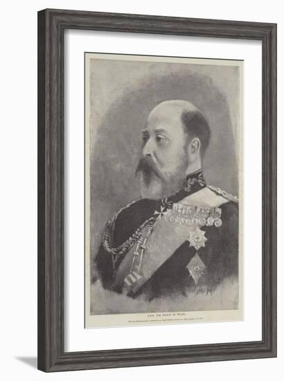 Hrh the Prince of Wales-Arthur Hopkins-Framed Giclee Print