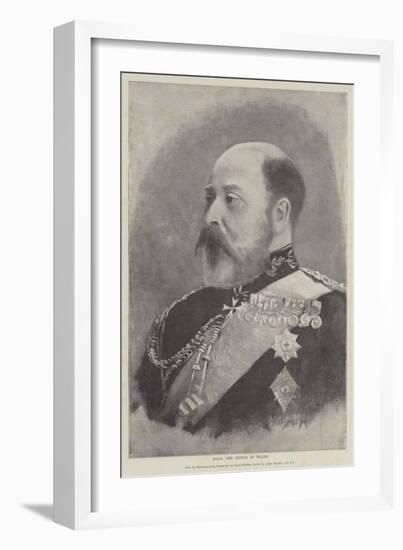 Hrh the Prince of Wales-Arthur Hopkins-Framed Giclee Print