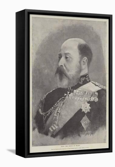 Hrh the Prince of Wales-Arthur Hopkins-Framed Stretched Canvas