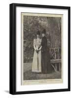 Hrh the Princess of Wales and Her Sister, the Czarina, at Copenhagen-null-Framed Premium Giclee Print