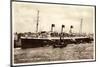 HSDG, Dampfschiff Cap Arcona Am Hafen, Schlepper-null-Mounted Giclee Print
